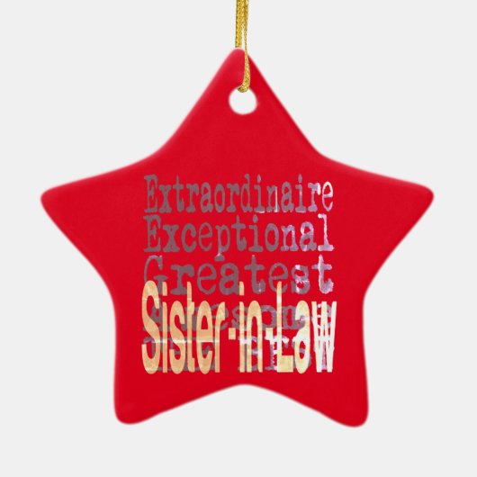 Herr Außenminister Keramik Ornament (Hinten)