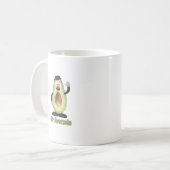 Herr Avacado Kaffeetasse (Vorderseite Links)