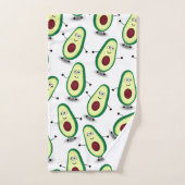 Herr Avocado Pattern Badhandtuch Set (Handtuch)