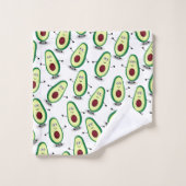 Herr Avocado Pattern Badhandtuch Set (Waschlappen)