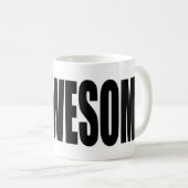 Herr Awesome Mug Kaffeetasse (VorderseiteRechts)