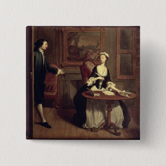 Herr B. findet Pamela-Schreiben, Illustration von Button (Vorderseite)