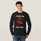 Herr Baggerfahrer für Bagger Sandbagger 4 T-Shirt (Vorne ganz)