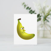 Herr Banana Postkarte (Stehend Vorderseite)