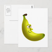 Herr Banana Postkarte (Vorne/Hinten)