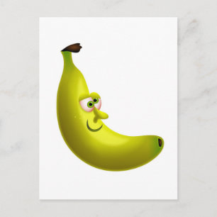Herr Banana Postkarte