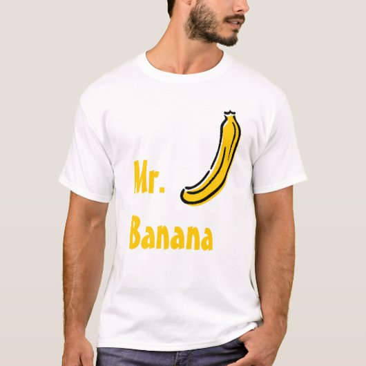 Herr Banana T-Shirt (Vorderseite)