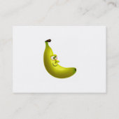 Herr Banana Visitenkarte (Rückseite)