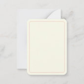 HERR BAR 3.5x2.5 - Flachkarte II Mitteilungskarte (Rückseite)