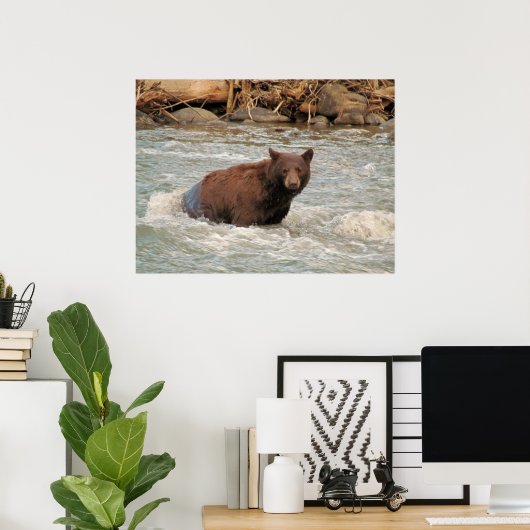 Herr Bear Poster (Heimbüro)