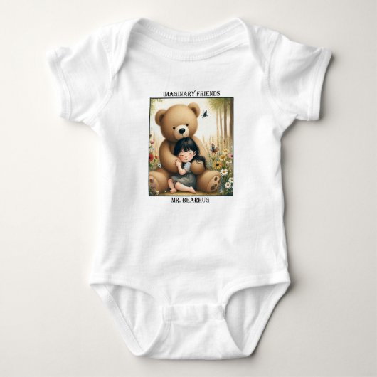Herr Bearhug Baby Strampler (Vorderseite)