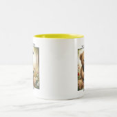 Herr Bearhug Zweifarbige Tasse (Mittel)