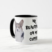 HERR BEAUTIFUL ON MY CUP TASSE (Vorderseite Links)