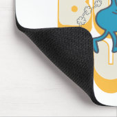 Herr Beeilt Sich Beim Fegen Mousepad (Ecke)