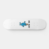 Herr Beeilt Winkt Hallo Skateboard (Horizontal)