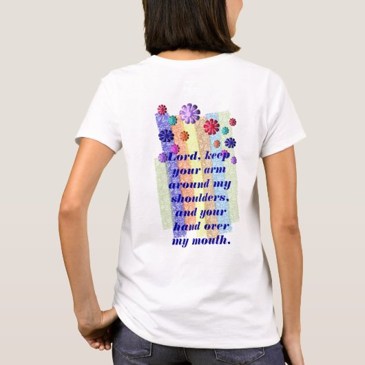 Herr, behalt deinen Arm T-Shirt (Rückseite)