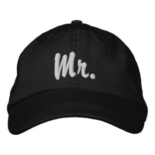 Herr Bestickte Baseballkappe