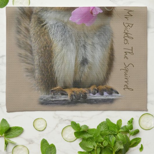 Herr Bickles Geschirrtuch (Gefaltet)