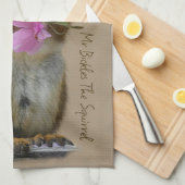 Herr Bickles Geschirrtuch (Viertel Falte)