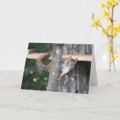 Herr Bickles Grußkarte Karte (Gelbe Blume)