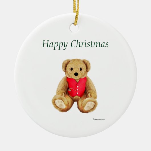 Herr Biddle Keramik Ornament (Vorne)