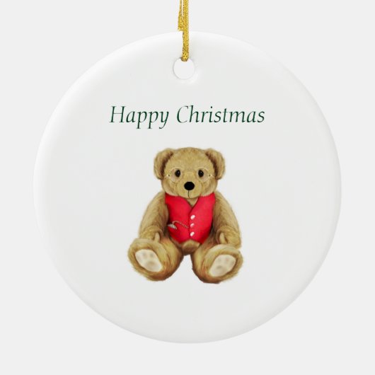 Herr Biddle Keramik Ornament (Hinten)