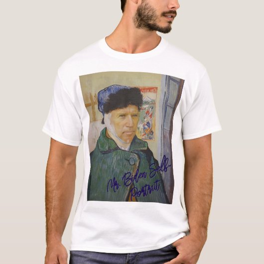 "Herr Biden Self-Portrait" T-Shirt (Vorderseite)