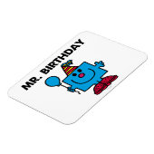 Herr Birthday | Happy Birthday Balloon Magnet (Linke Seite)