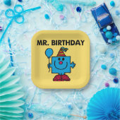 Herr Birthday | Happy Birthday Balloon Pappteller (Party)