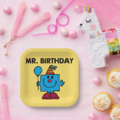 Herr Birthday | Happy Birthday Balloon Pappteller (Party)