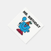 Herr Birthday | Happy Birthday Balloon Serviette (Ecke)