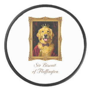 Herr Biscuit von Fluffington Eishockey Puck