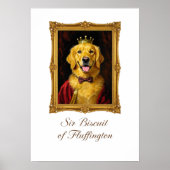 Herr Biscuit von Fluffington Poster (Vorne)