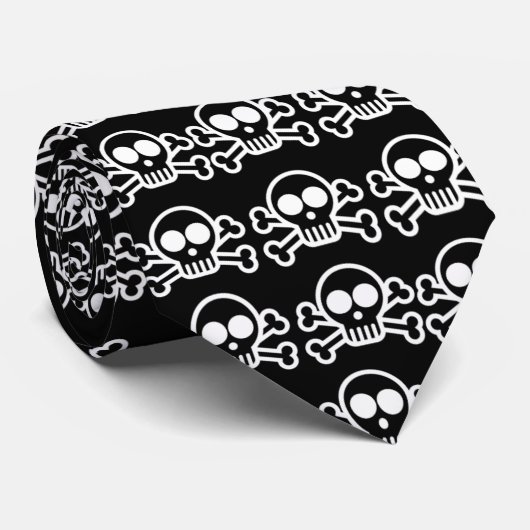 Herr Bones Krawatte (Gerollt)