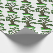 Herr Bonsai Geschenkpapier (Ecke)
