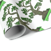 Herr Bonsai Geschenkpapier (Rolleneckpunkt)