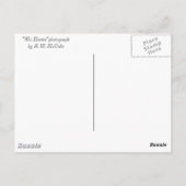 "Herr Bootee" Postkarte (Rückseite)