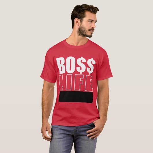 Herr Boss Life T-Shirt (Vorne ganz)