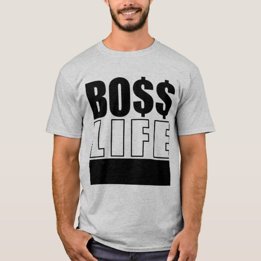 Herr Boss Life T-Shirt (Vorderseite)