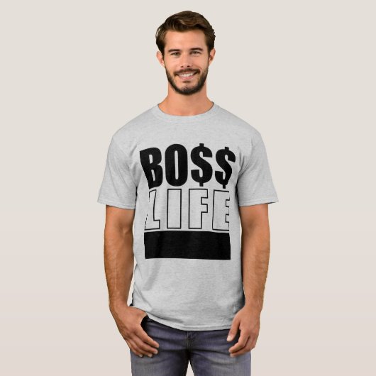Herr Boss Life T-Shirt (Vorne ganz)