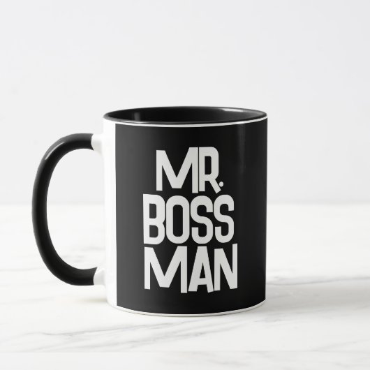 HERR BOSS MAN COFFEE-TASSE TASSE (Links)