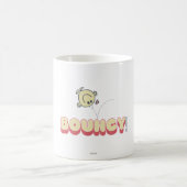 Herr Bounce Bouncing auf seinem Kopf Kaffeetasse (Mittel)