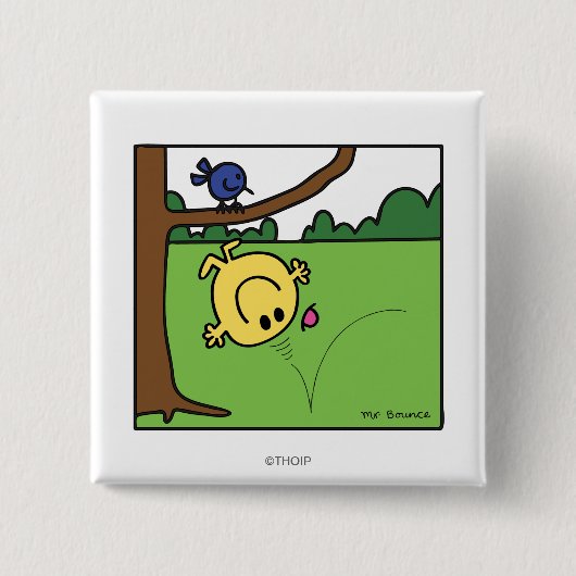 Herr Bounce im Park Button (Vorderseite)