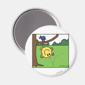 Herr Bounce im Park Magnet (Vorderseite/Rückseite)