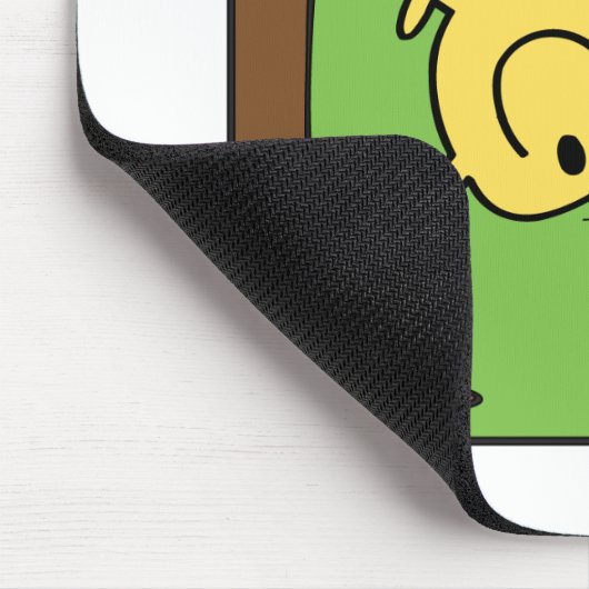 Herr Bounce im Park Mousepad (Ecke)