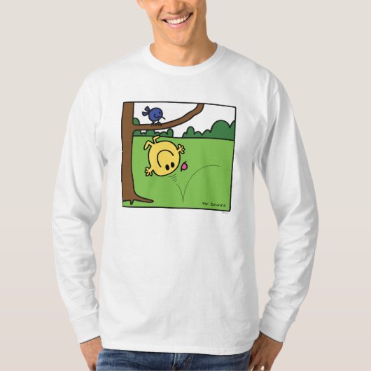 Herr Bounce im Park T-Shirt (Vorderseite)