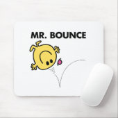 Herr Bounce | Klassische Pose Mousepad (Mit Mouse)