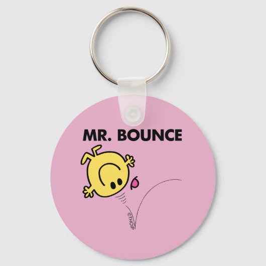 Herr Bounce | Klassische Pose Schlüsselanhänger (Vorderseite)