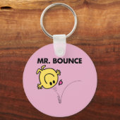 Herr Bounce | Klassische Pose Schlüsselanhänger (Rückseite)