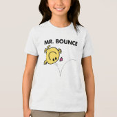 Herr Bounce | Klassische Pose Tri-Blend Shirt (Vorderseite)